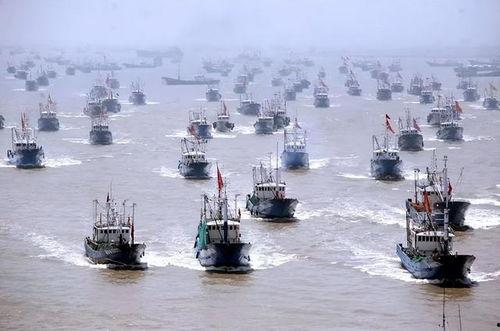 中国渔船军演吃瓜视频,揭秘海上实战演练幕后